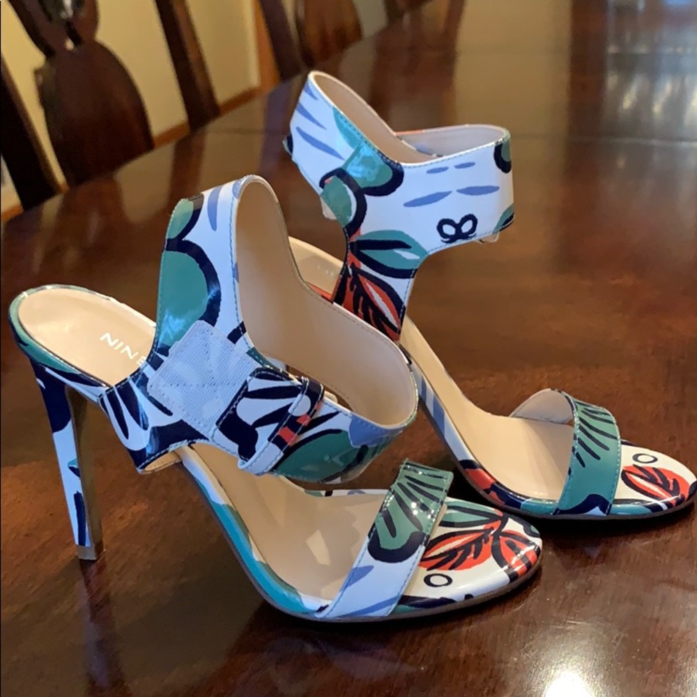 Nine West 4” heels sandals